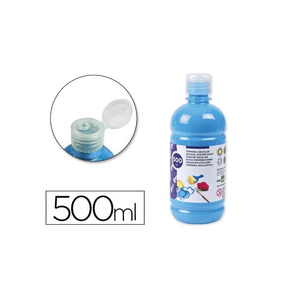 LiderPapel Guache 500ml Turquesa - TP15