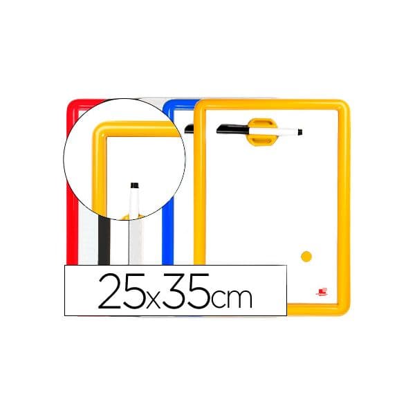 Pack Quadro Branco Magnético 220x340mm + Marcador + Apagador - 15163