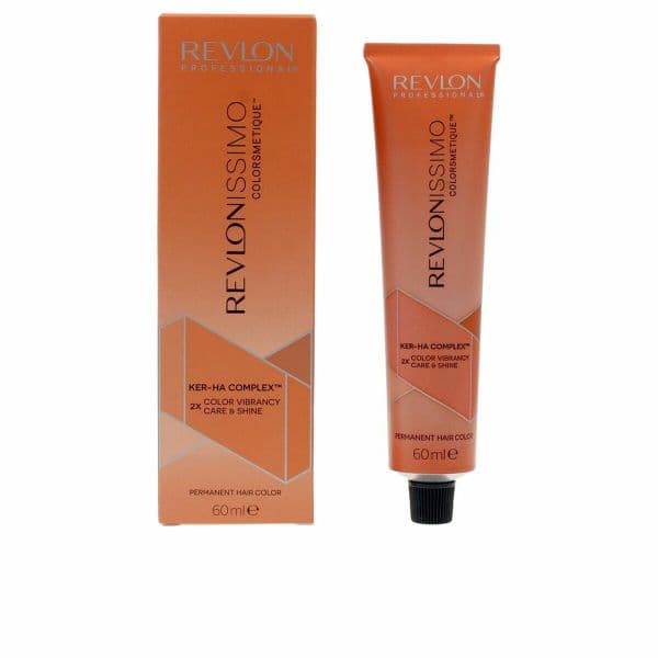Revlon Revlonissimo Colorsmetique Tinta Permanente Rubio Oscuro Cobrizo Intenso 60ml