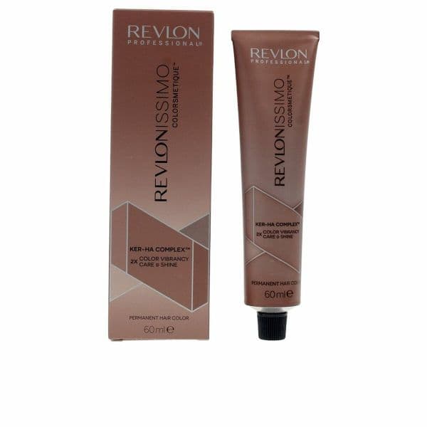 Revlon Professional Revlonissimo Colorsmetique Coloração Permanente Cabelo Castanho Louro Cobre Iridescente Escuro 6.42 60ml