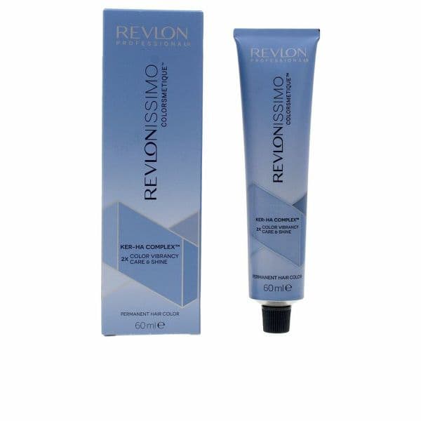 Revlon Revlonissimo Colorsmetique Tinta Permanente Rubio Claro Irisado Ceniza 60ml