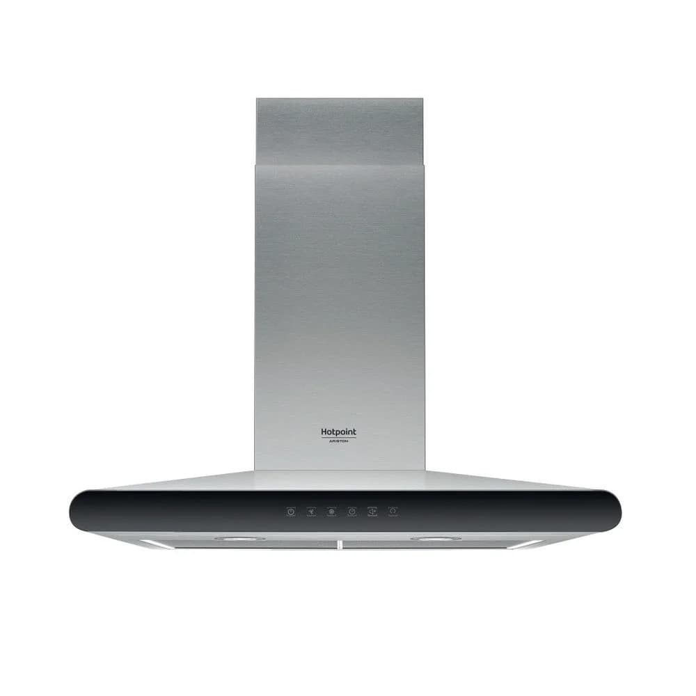 Chaminé HOTPOINT HHC-6.7-FLTX | 713.0 m³/h, 4 Velocidades, 150mm