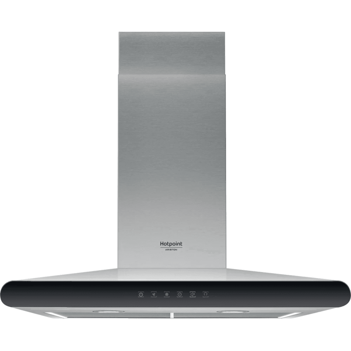 Chaminé HOTPOINT HHC-6.7-FLTX | 713.0 m³/h, 4 Velocidades, 150mm