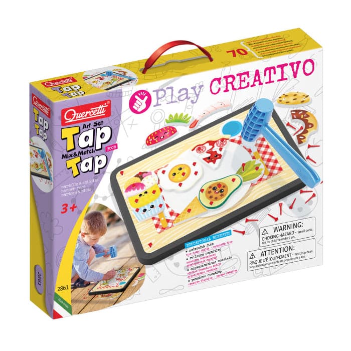 Quercetti Tap Tap Food Play Creativo - QCT02861