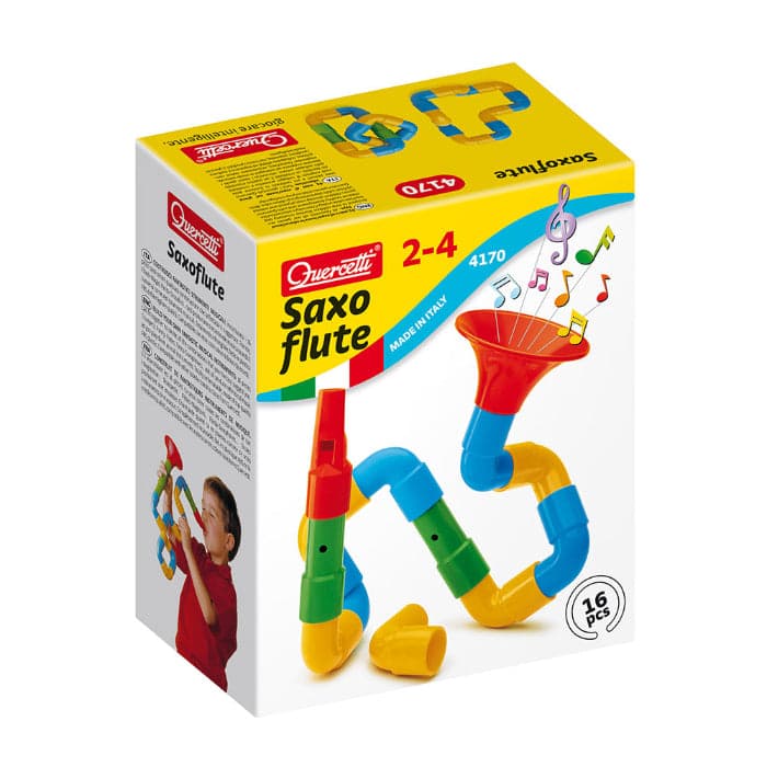 Quercetti Jogo Contrução Saxoflauta 16 Peças - QCT04170