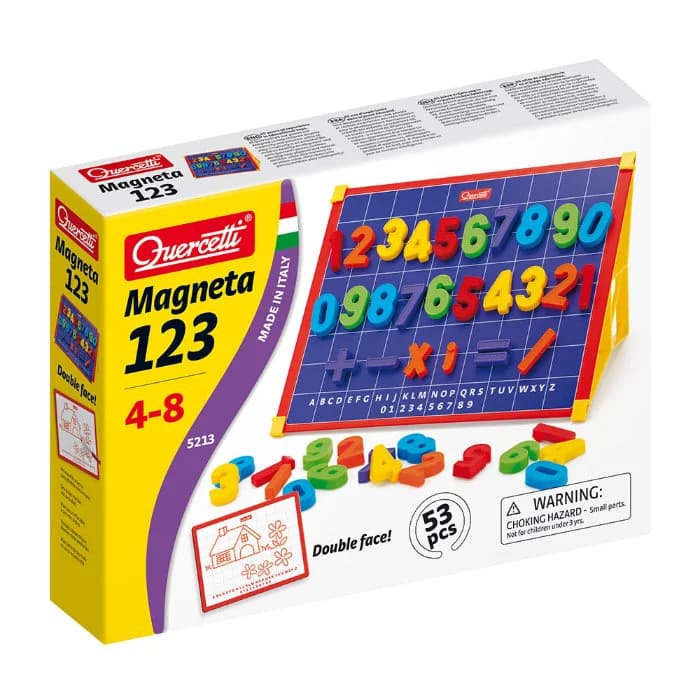 Quercetti Quadro Magnético Magneta 123 - QUE5213