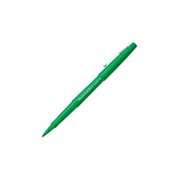 Paper Mate Marcadores Permanentes Flair 1.0mm Verde 12un. - S0191033