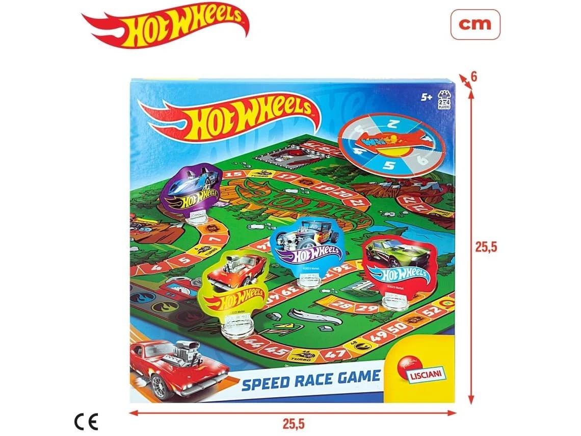 HOT WHEELS Jogo de Tabuleiro