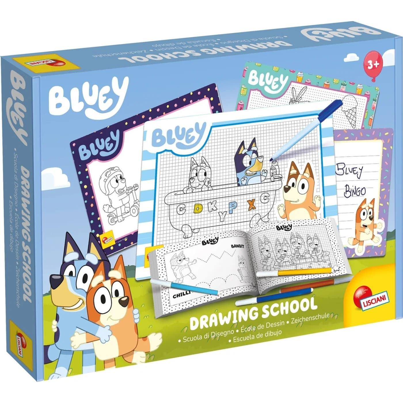 Bluey - Mesa de Desenho 3+
