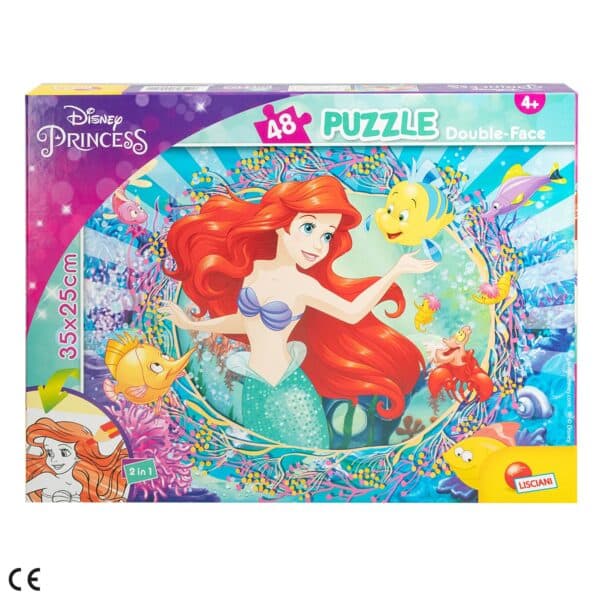 Puzzle Dupla Imagem - Pequena Sereia 4+