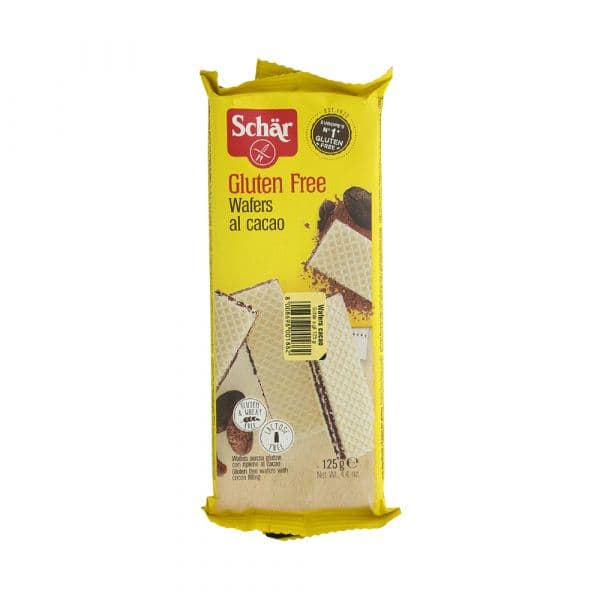 Schar Wafers Creme de Cacau S/ Glúten 125g