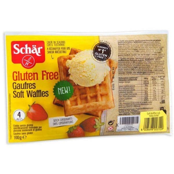 Schar Waffle Gofres sem Glúten 100g