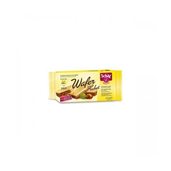 Schar Wafer Avelã Sem Glúten 50g