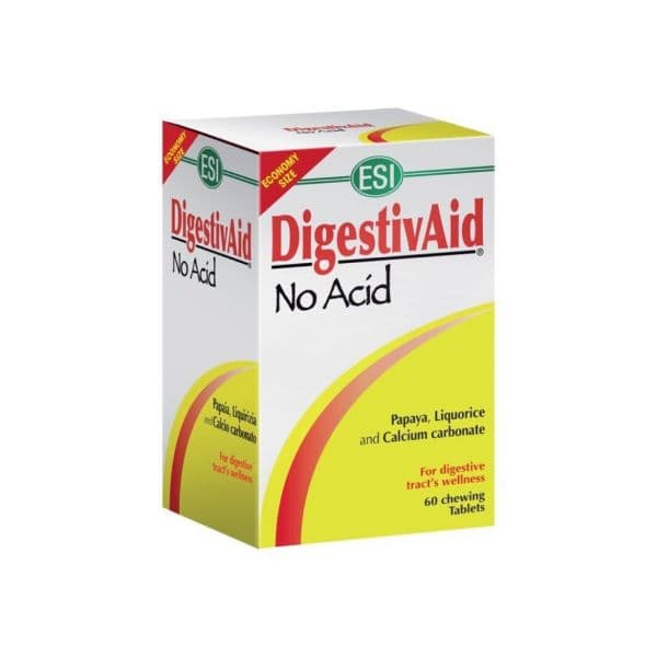 ESI DigestivAid No Acid 60 Comprimidos