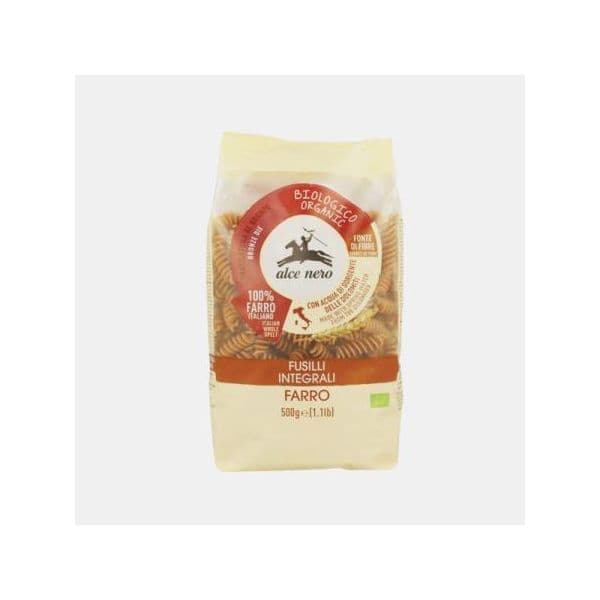 Alce Nero Fusilli Integral de Espelta Bio 500g