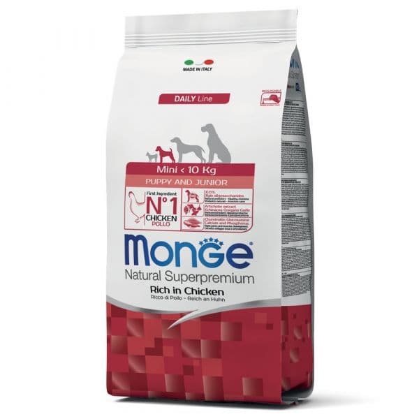 Monge Daily Line Puppy & Junior Mini Chicken 800g