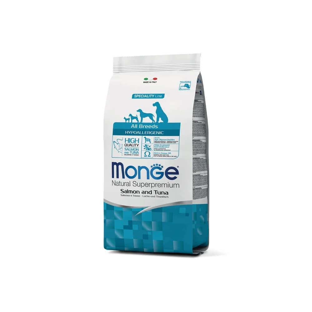 Monge Speciality Line All Breeds Hypoallergenic Salmon & Tuna 12Kg