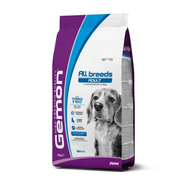 Gemon Cão Adulto Atum e arroz 3kg