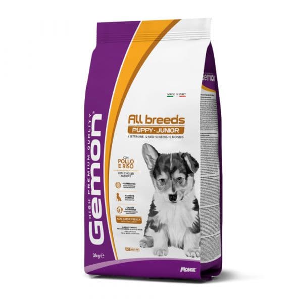Gemon Comida Seca para Cão Frango e arroz 3kg