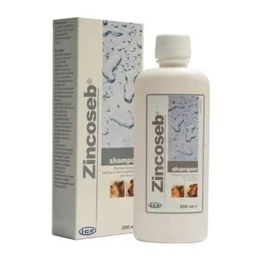 ICF Zincoseb - Champô dermatológico para cães e gatos 250ml
