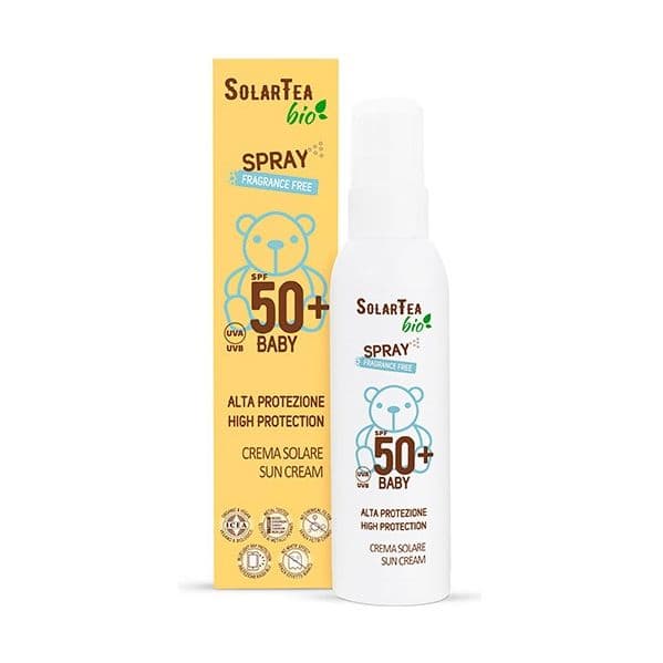 Protetor Solar Bema Cosmetici Solar Tea Proteção Alta para Bébes Spf50+ Spray 100ml