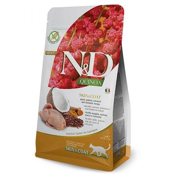 Farmina N&D Quinoa Skin & Coat Codorniz 5 kg