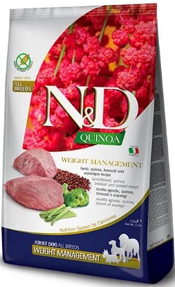 N&D Quinoa Weight Management Lamb Adult Medium Maxi