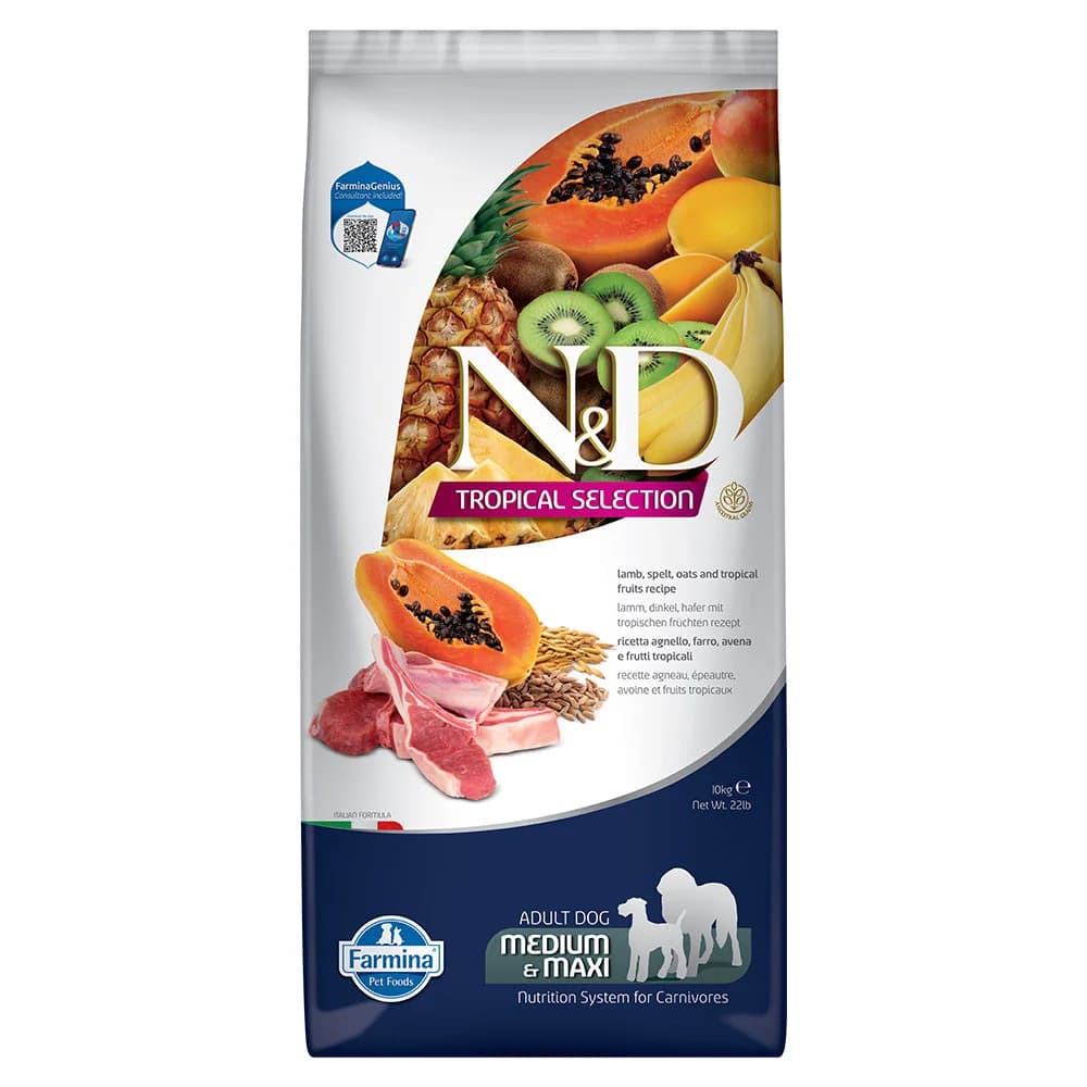 Farmina N&D Tropical Selection Cordeiro 10 kg