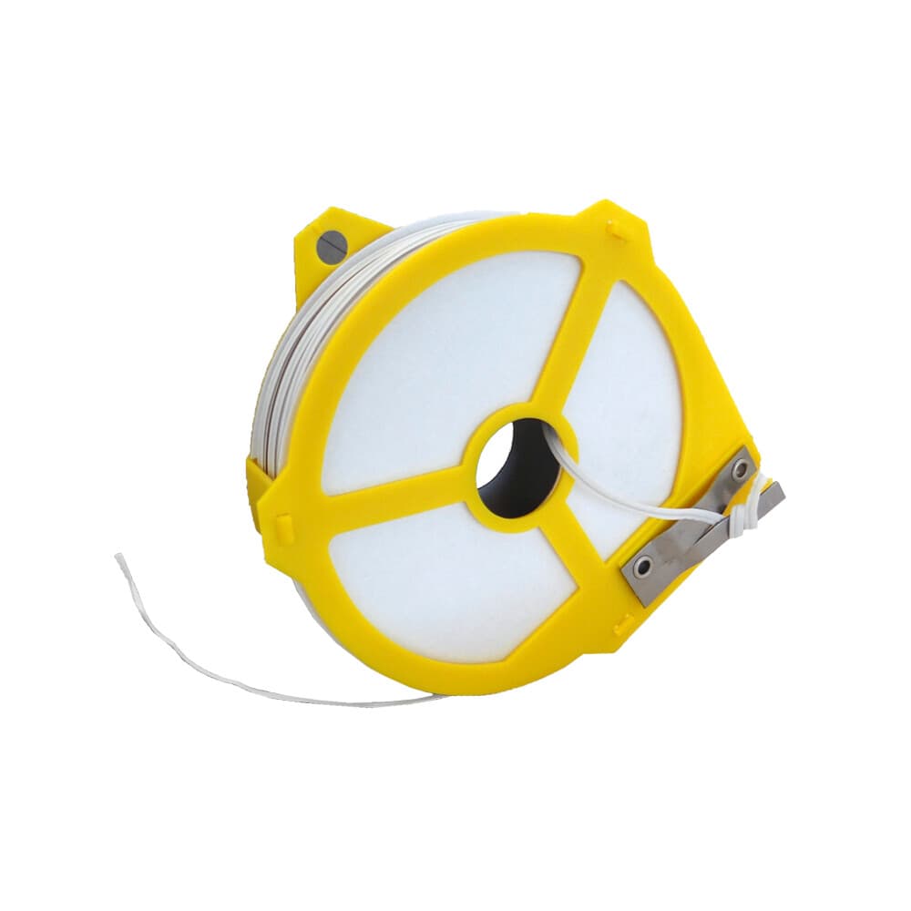 Arame plastificado cor branco ø4mm x 50m