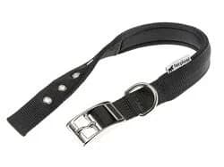 Ferplast Coleira Daytona Nylon Preto 45-53cm x 25mm