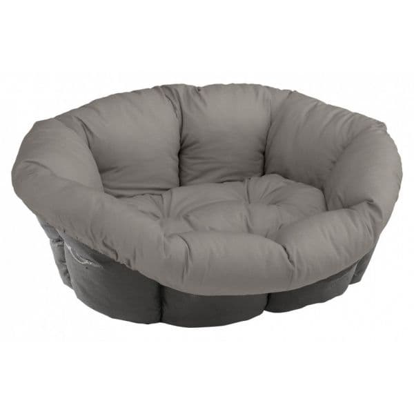 Ferplast Colchão Sofá 52 x 39 cm Terciopelo/poliéster Gris 501156