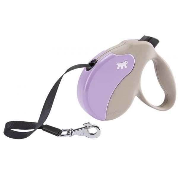 Ferplast Trela de Rodaje Cinta Amigo 16 cm 5 Metros de Nylon Violeta 501661