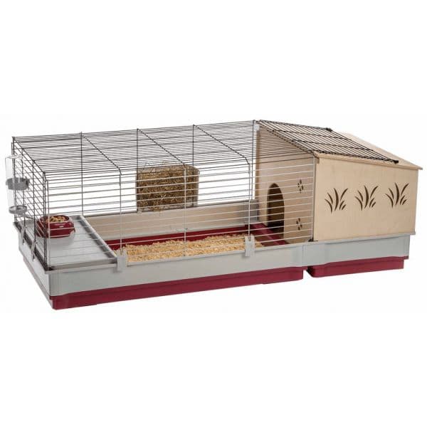 Ferplast Gaiola para Coelhos Krolik 140 Plus 142x60x50 cm 57072570 - 419434