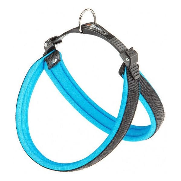 Ferplast Peitoral Agila Fluo 8 69 / 77 cm Nylon Azul 495074