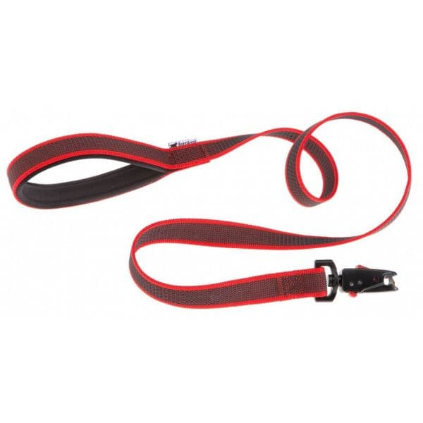 Ferplast Trela de Entrenamiento Daytona 1.5 x 120 cm Nylon Rojo 500036