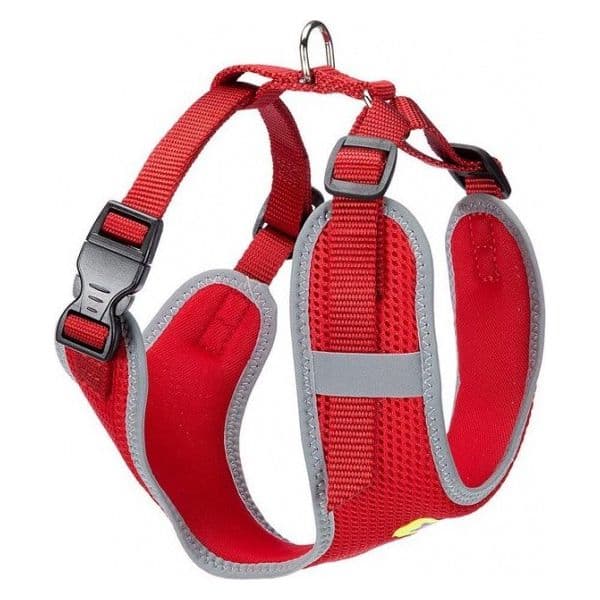 Ferplast Peitoral Nikita Nylon Rojo 30 41 cm 495636