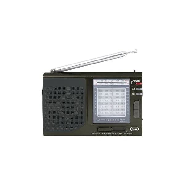 Trevi Rádio Portátil AM/FM Clássico Preto - MB-728-BK