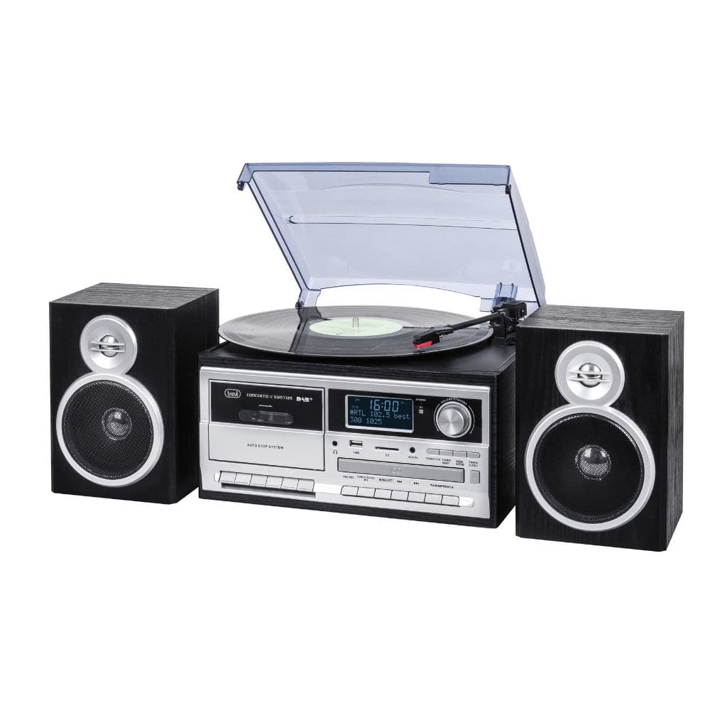 Gira-Discos Trevi Gira-Discos Stereo Bluetooth com USB - TT 1072