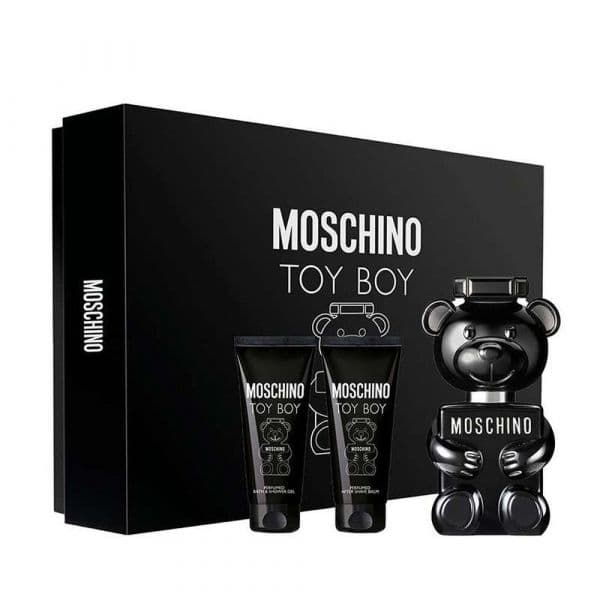 Moschino Toy Boy Man Eau de Parfum 50ml + Gel de Banho 50ml + Bálsamo After Shave 50ml Coffret