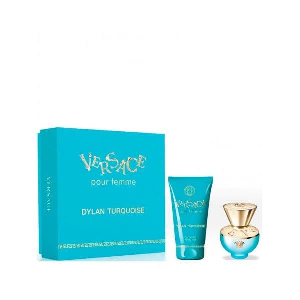 Versace Dylan Turquoise Woman Eau de Toilette 30ml + Loção Corporal 50ml Coffret