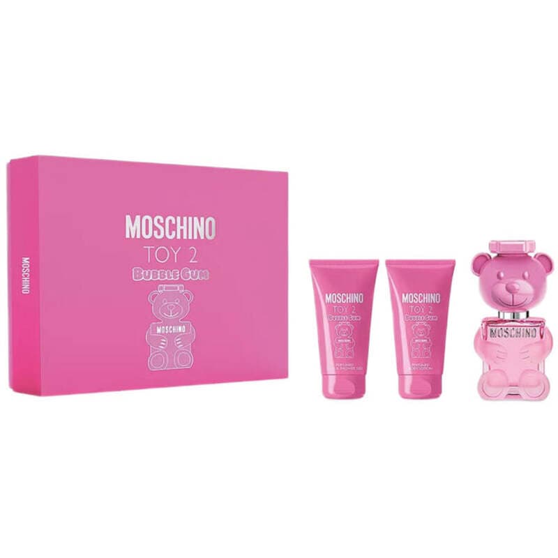 Toy 2 Bubble Gum Gift set EDT 50 ml, body lotion 50 ml e Gel de Banho 50 ml