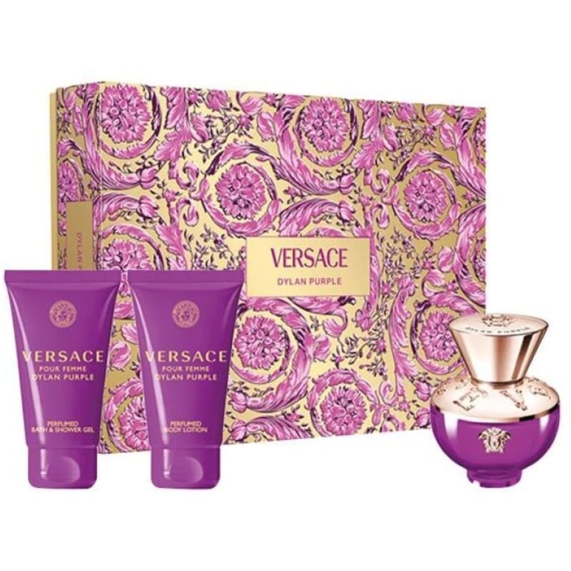 Dylan Purple pour Femme Gift set EDP 50 ml, body lotion 50 ml e Gel de Banho 50 ml