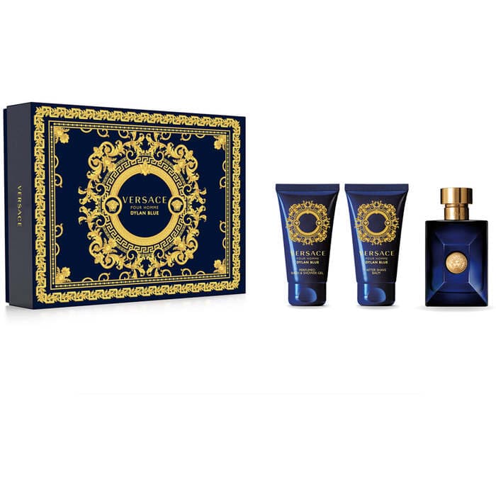 Dylan Blue Gift Set EDT 50 ml, Shower Gel Dylan Blue 50 ml and Balm after Shave Dylan Blue 50 ml