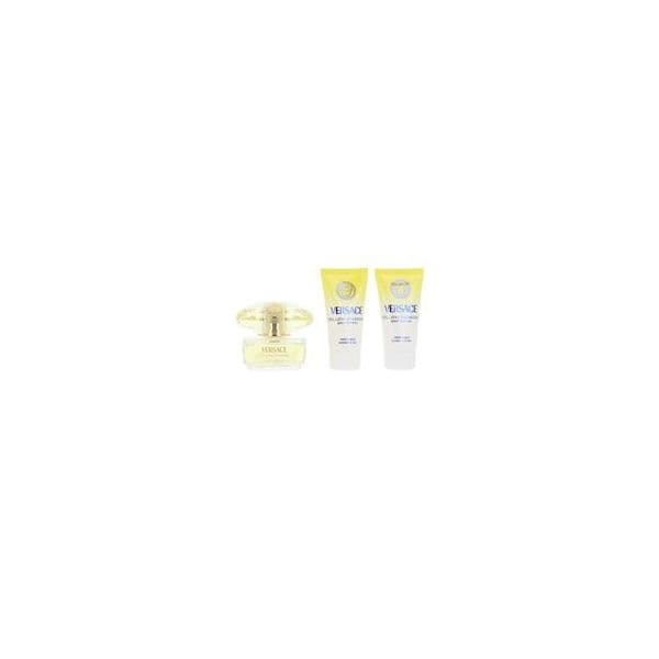 Versace Yellow Diamond Woman Eau de Toilette 50ml + Shower Gel 50ml + Body Lotion 50ml Coffret
