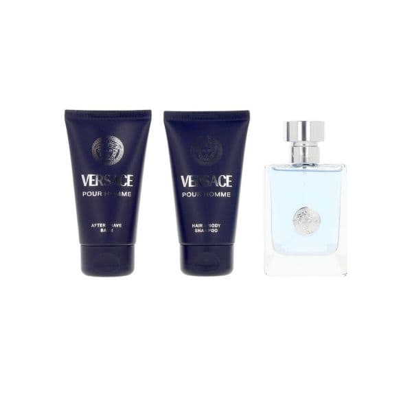 Versace Pour Homme Eau de Toilette 100ml + Shower Gel 50ml + After Shave Balm 50ml Coffret