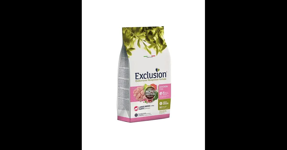 Exlusion Noble Grain Puppy Large Chicken 12Kg