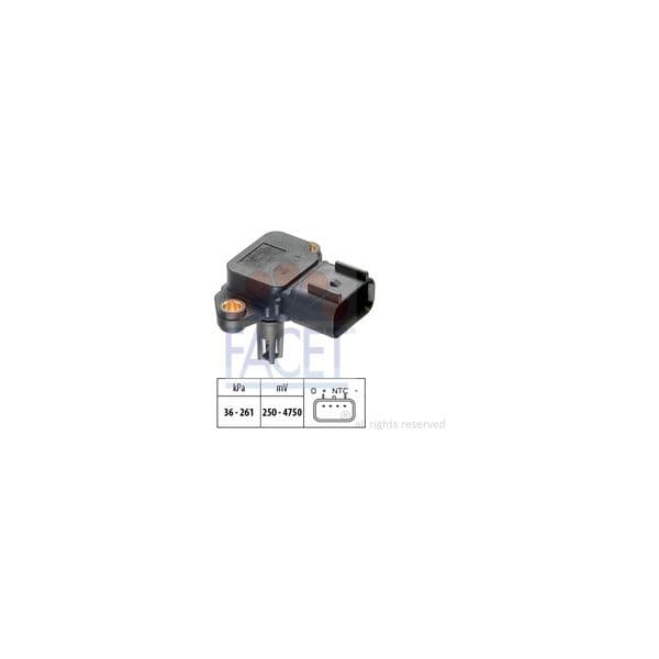 FACET Sensor, pressão de sobrealimentação - 8012510008379