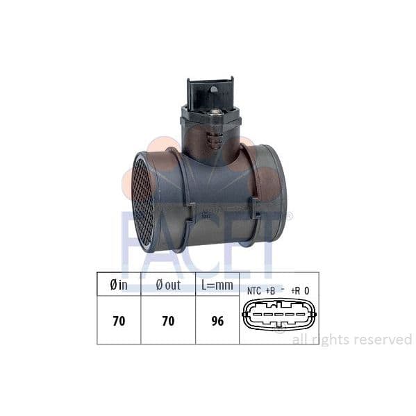 Facet Medidor de Massa de Ar - 10.1155