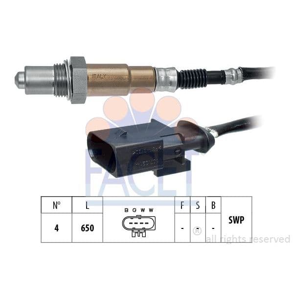 Facet Sonda Lambda - 10.7750