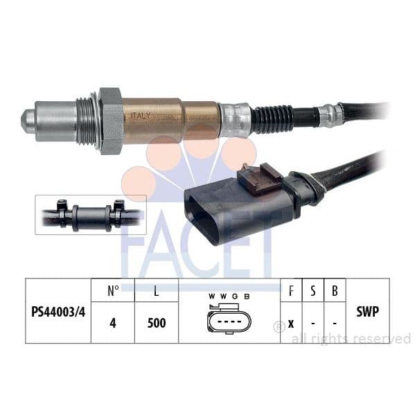 Facet Sonda Lambda - 10.8072